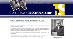Desktop Screenshot of hawkerscholarship.org